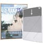 Wall Mounted Sign Holder with Adhesive Tape, Top Insert, Frameless - Clear