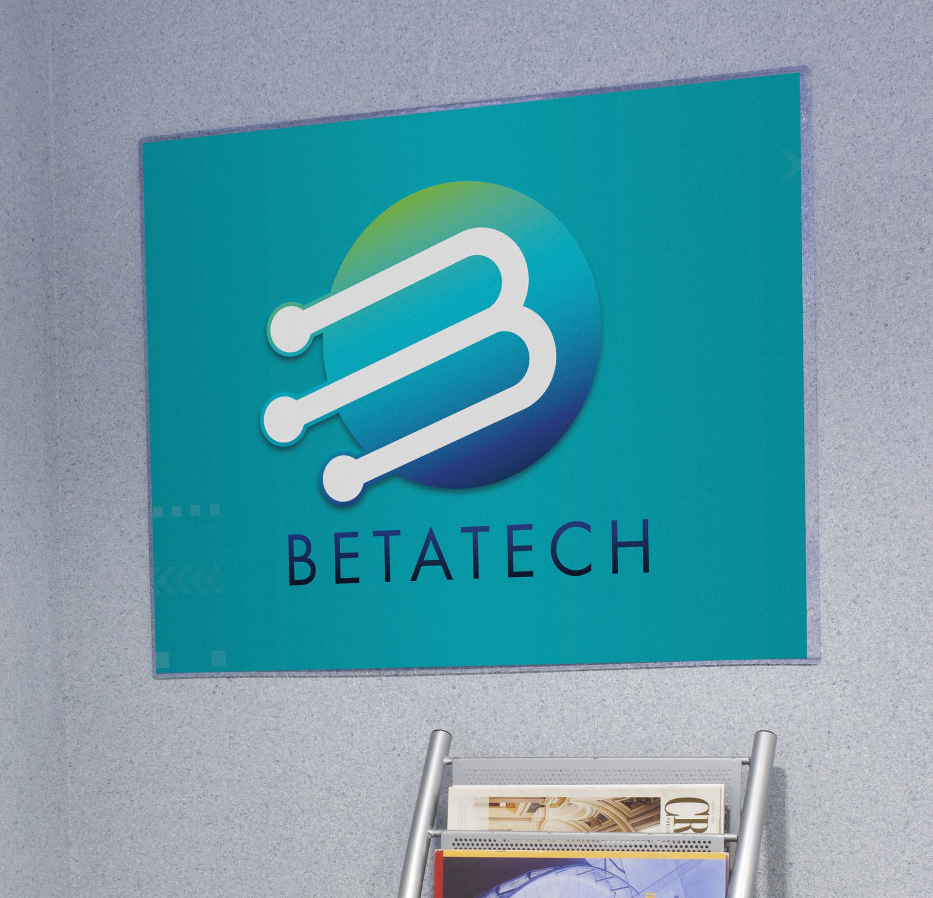 22 x 28 sign holder