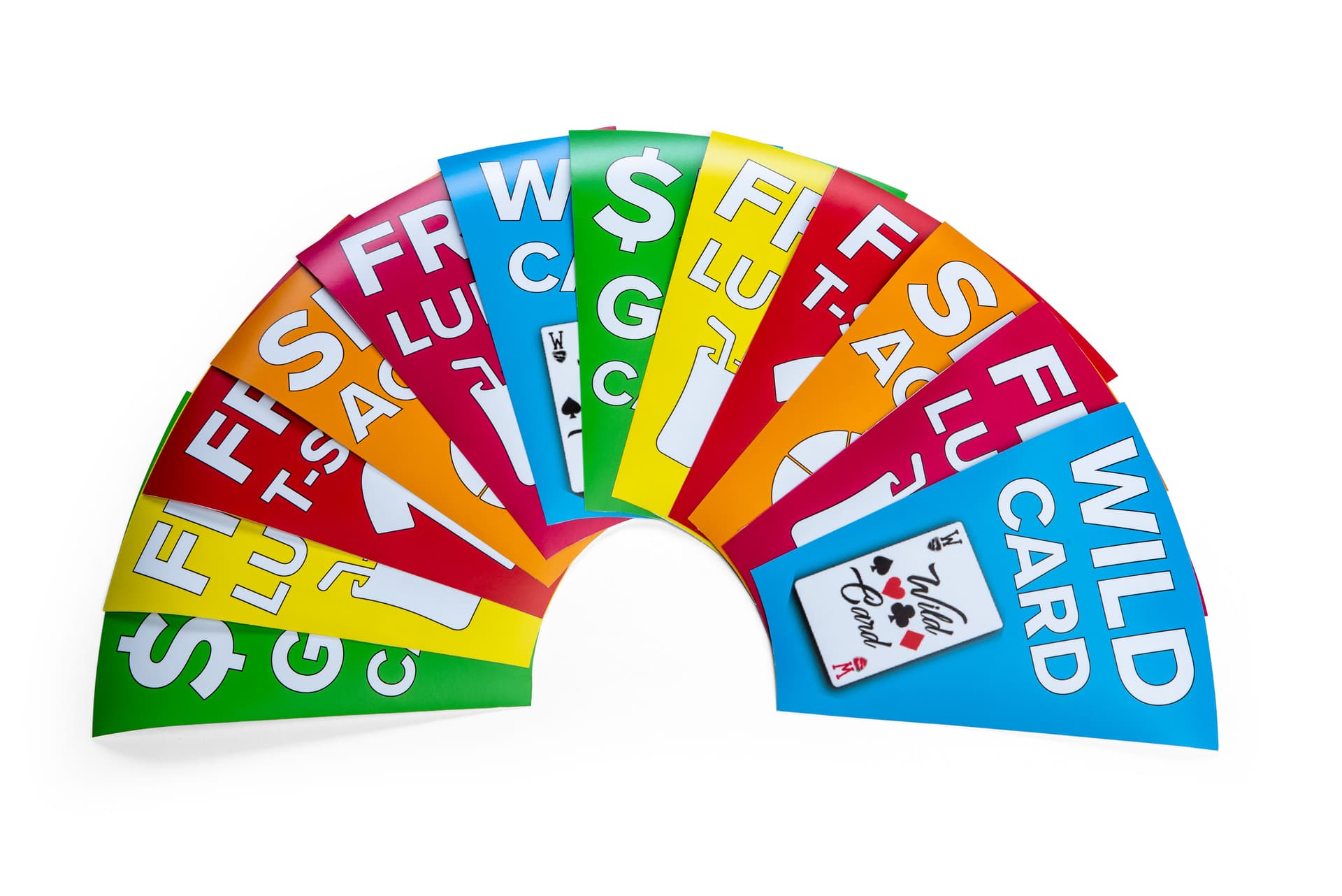 Solvent based printed custom spin the wheel game graphics for PWTT31BLK / PWS31BLK  