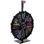 Prize Wheel with 12 Slots, Write-On Surface, Countertop - Black