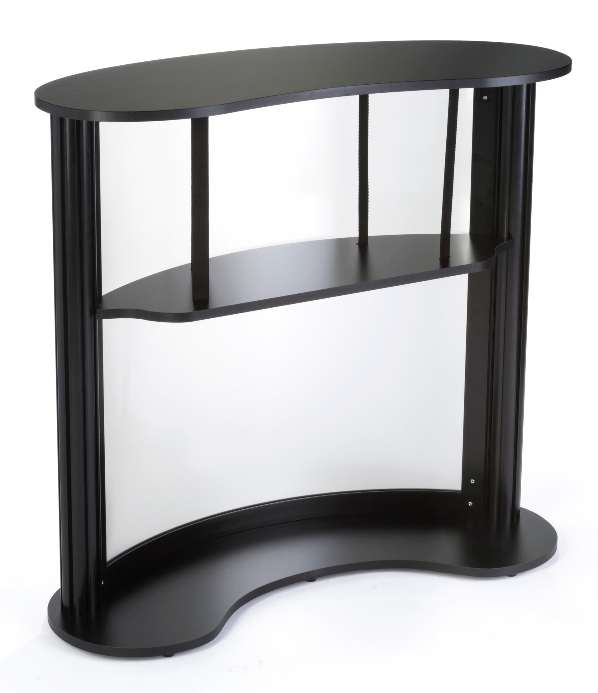 Kidney Exhibit Counter with 2 PVC Lenses