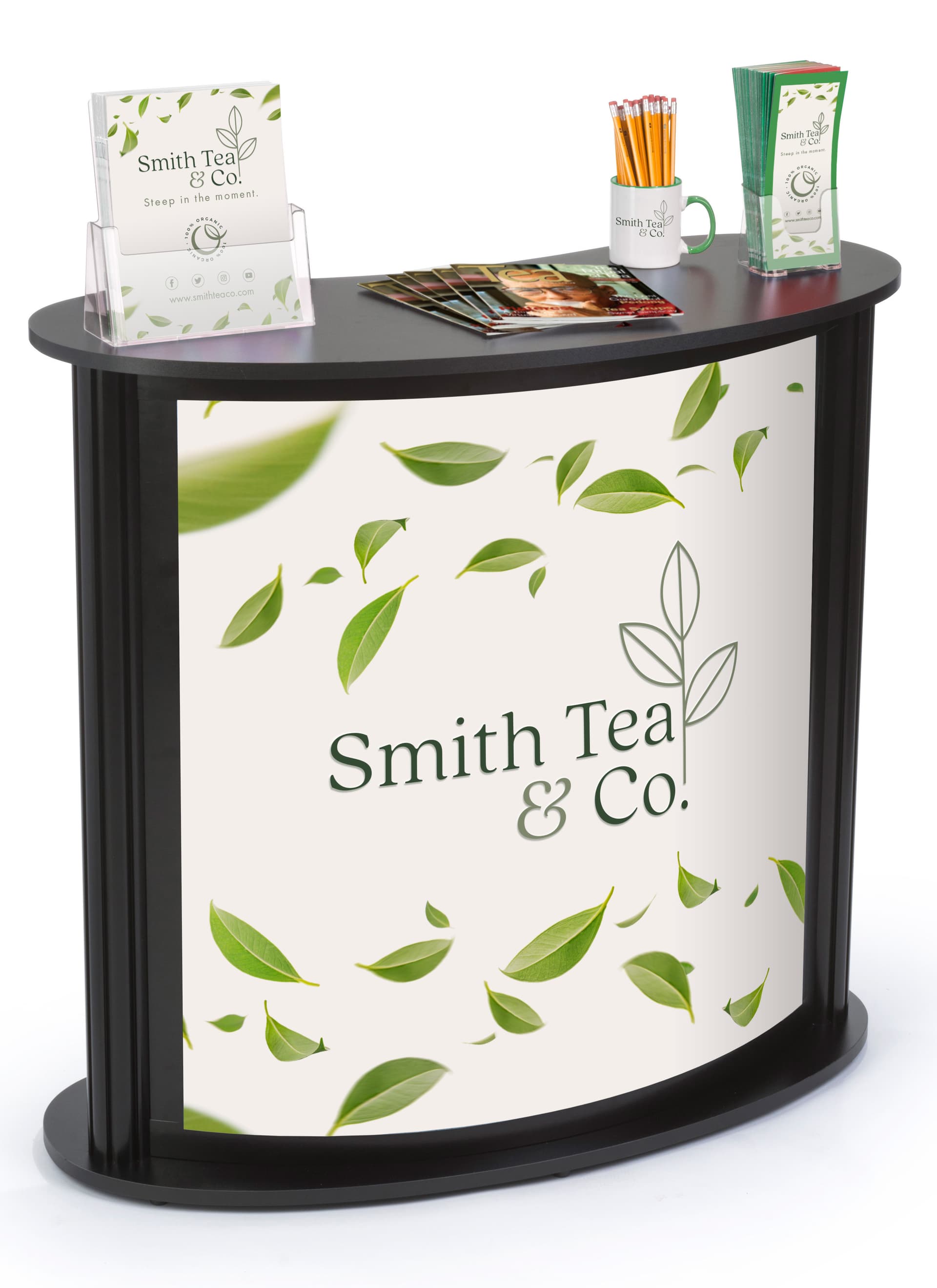Kidney Exhibit Counter, Black