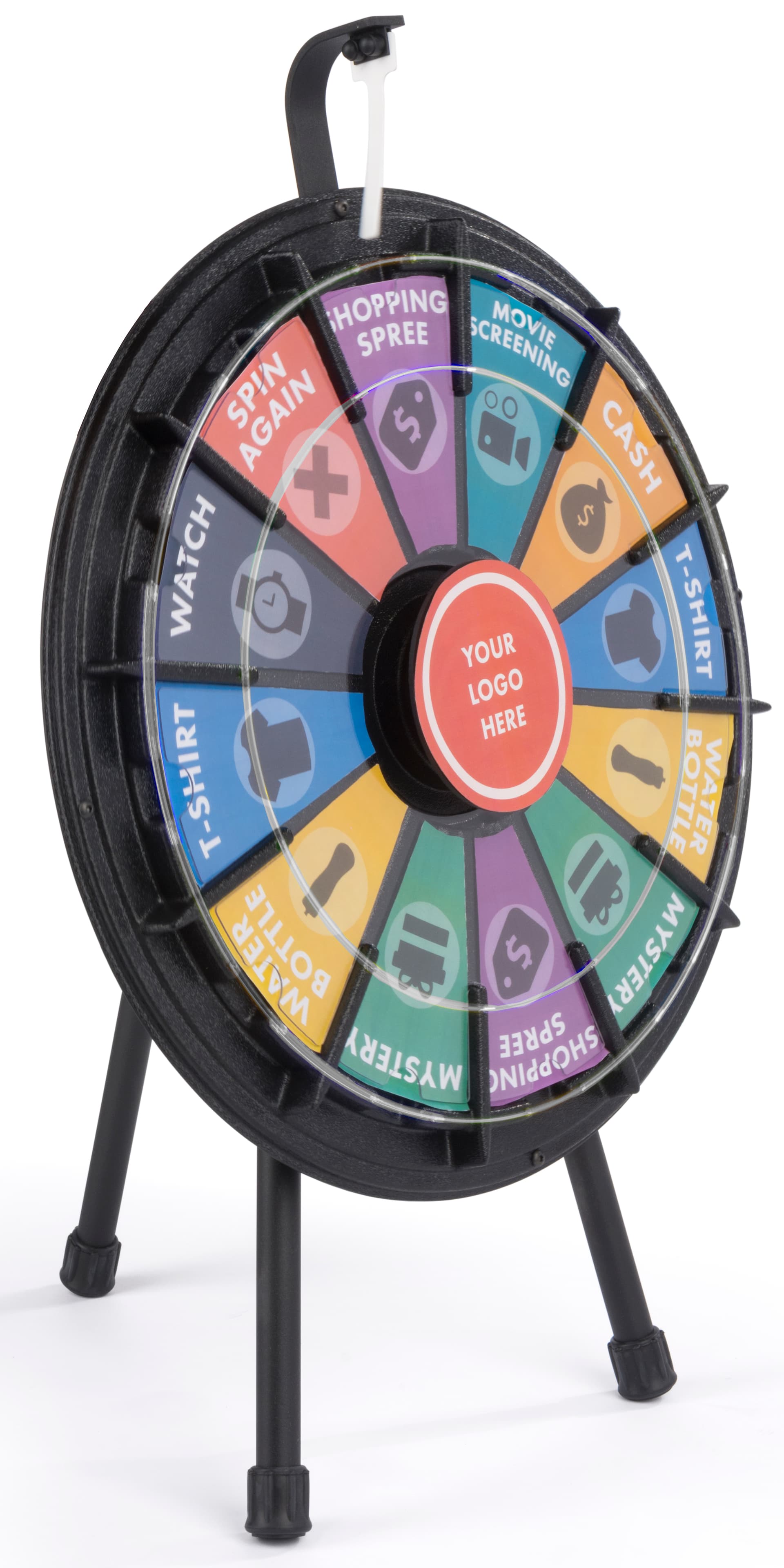 Mini Spinning Raffle Wheel for Trade Shows