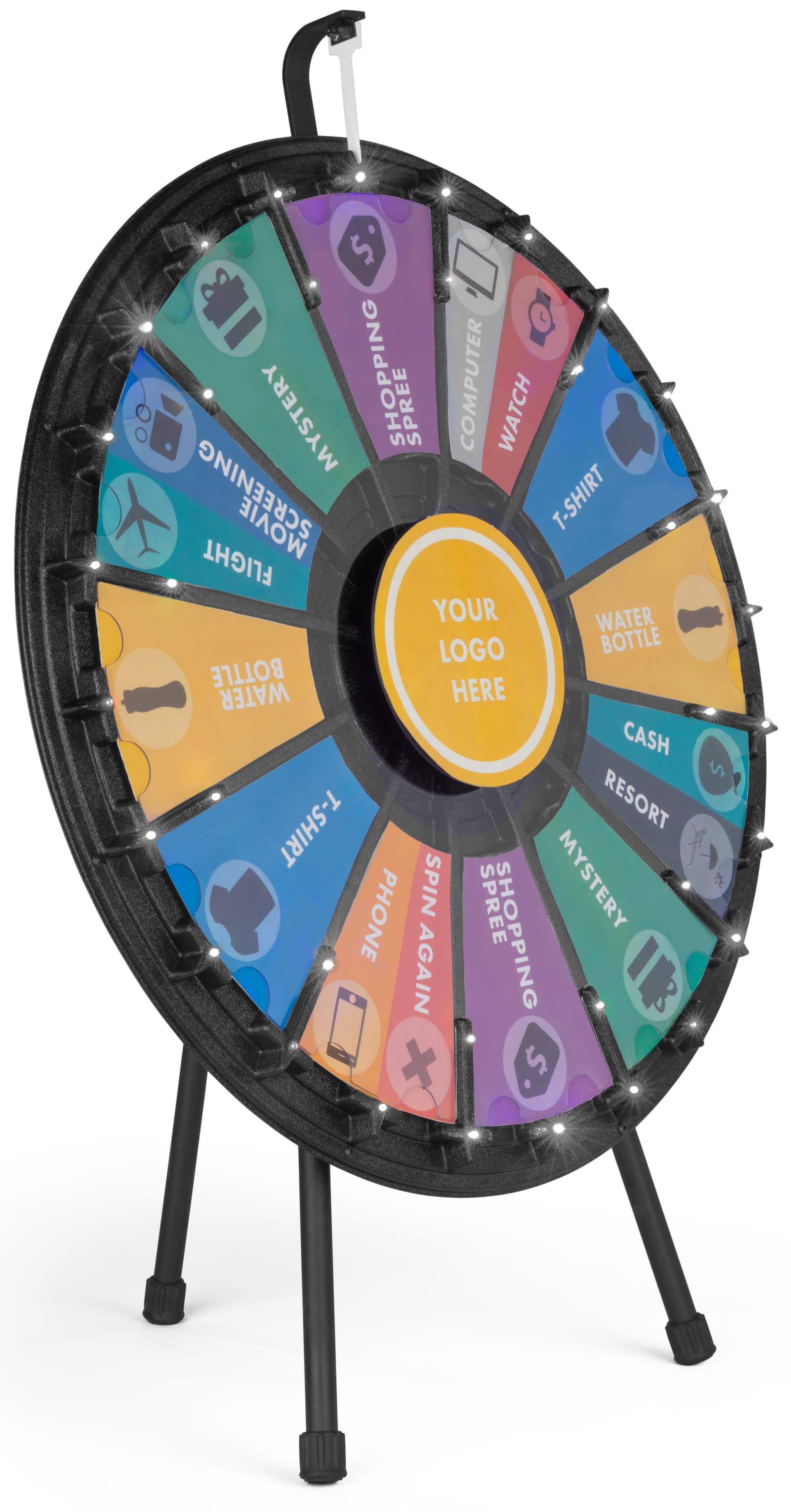 LED Contest Wheel with Lights