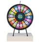 Prize Wheel with 18 Slots & Printable Templates, Countertop - Black