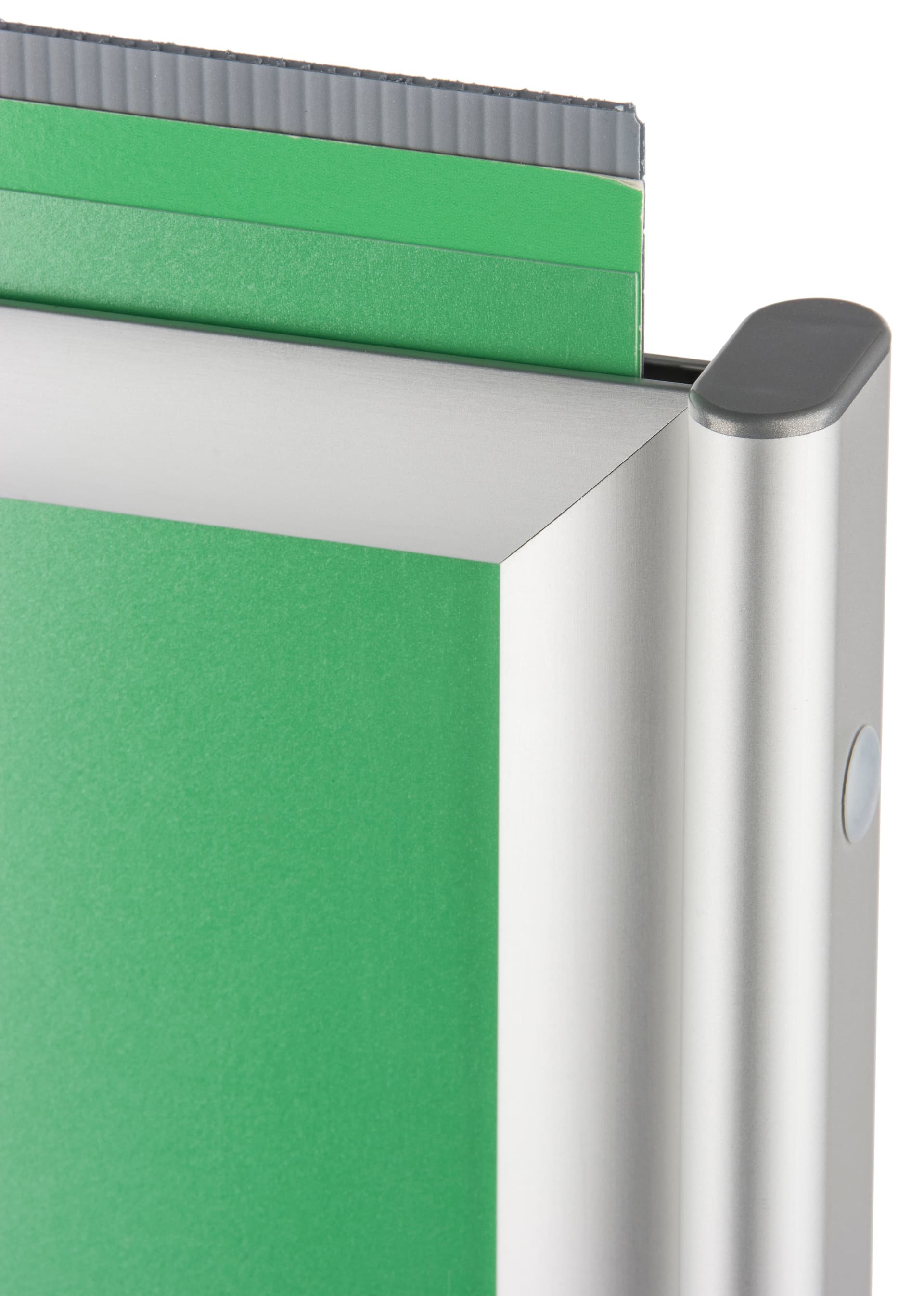 Collapsible Magazine Stand with 8.5"x11" Sign Holder