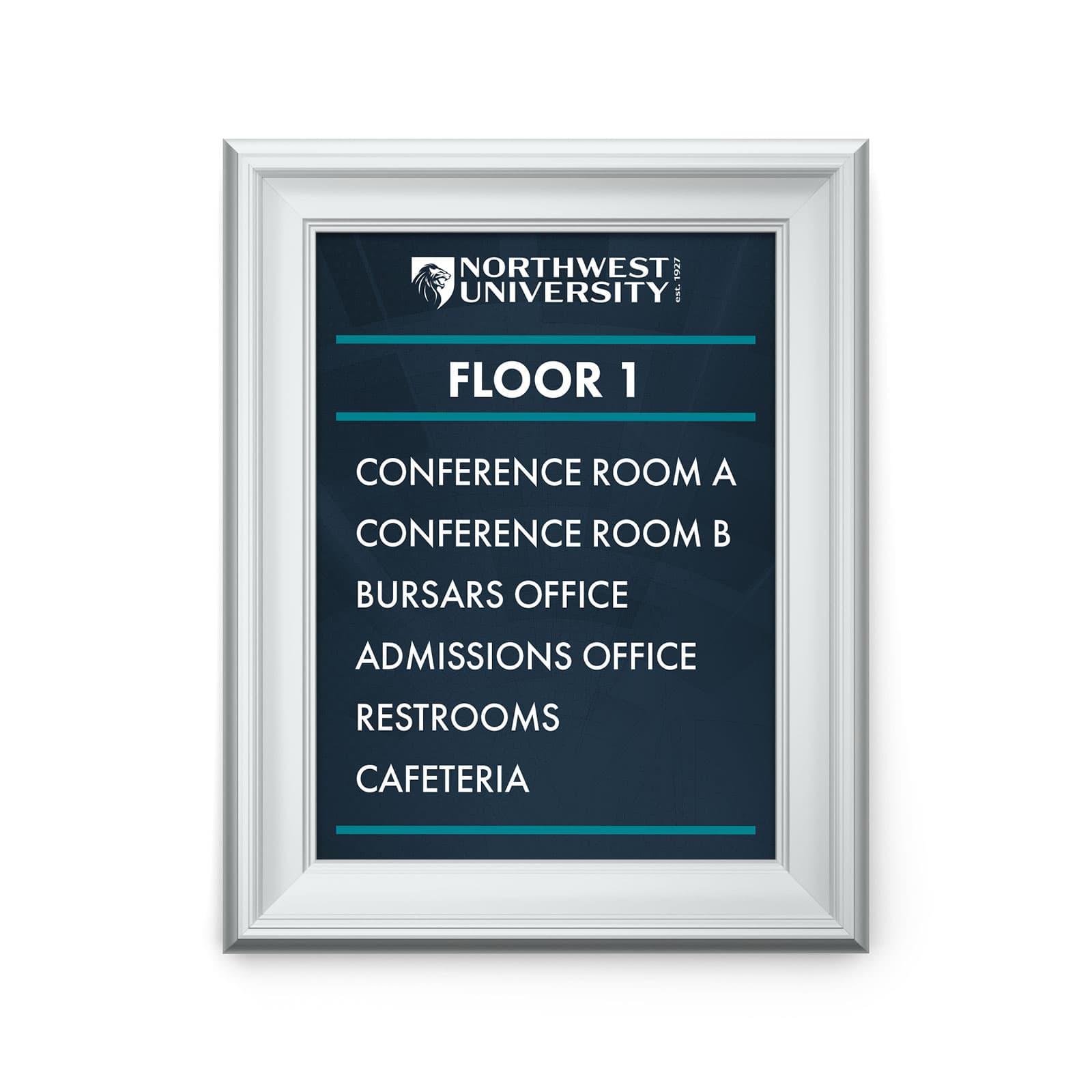 Professional snap open poster frame