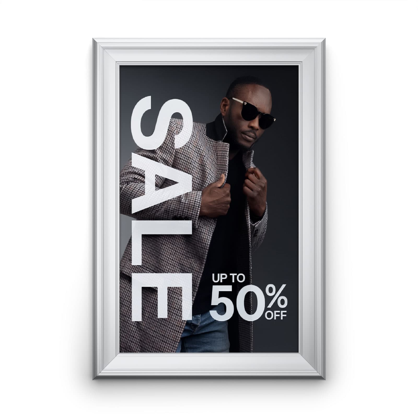 11x17 snap open wall mount frame