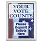 11" x 17" Wall Mounted Sign Holder, Snap Open Frame, Non-Glare Lens