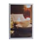 Wall Mounted Poster Holder, Snap Open Frame, Non-Glare Lens
