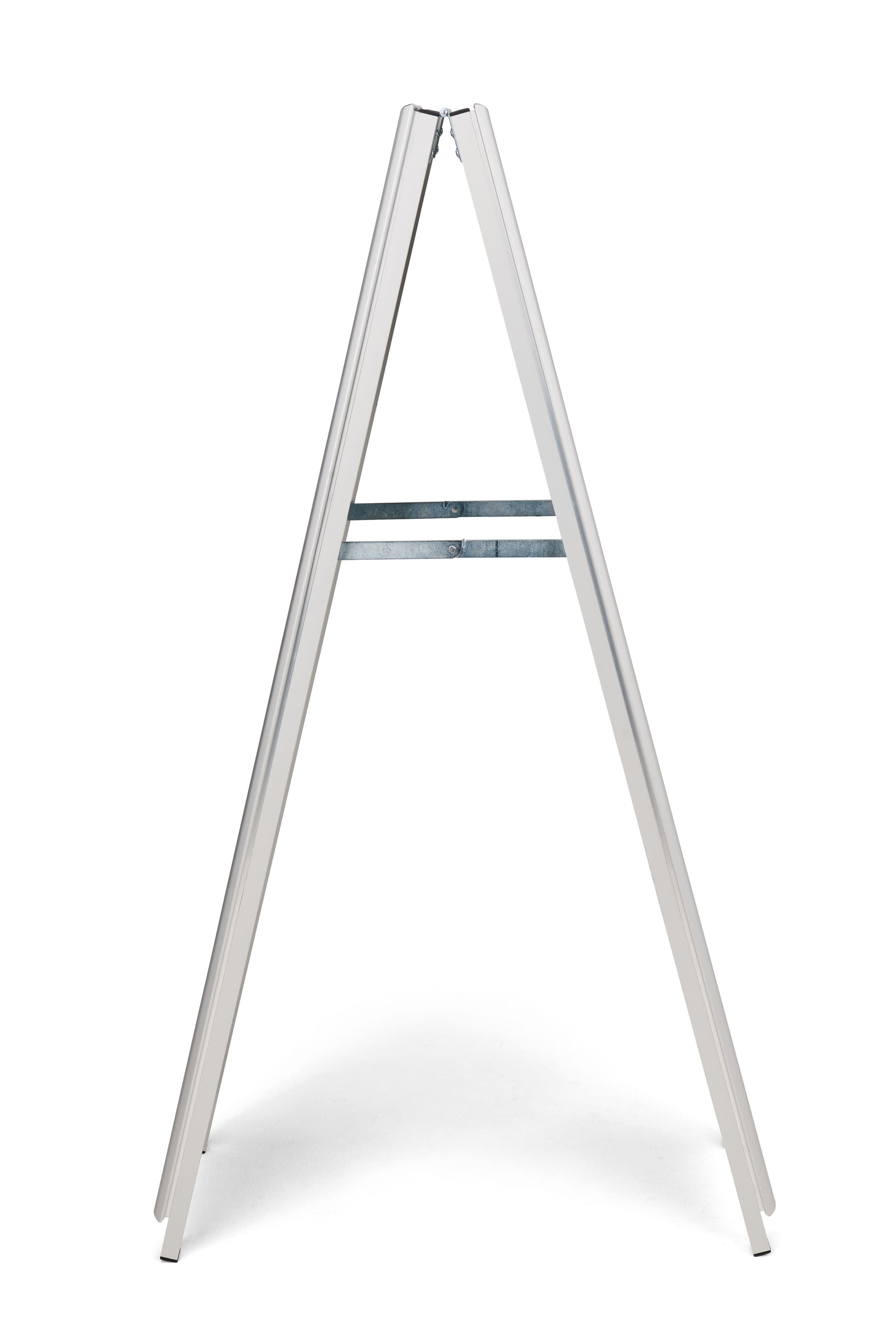 A-frame sidewalk snap frame for promoting advertisements