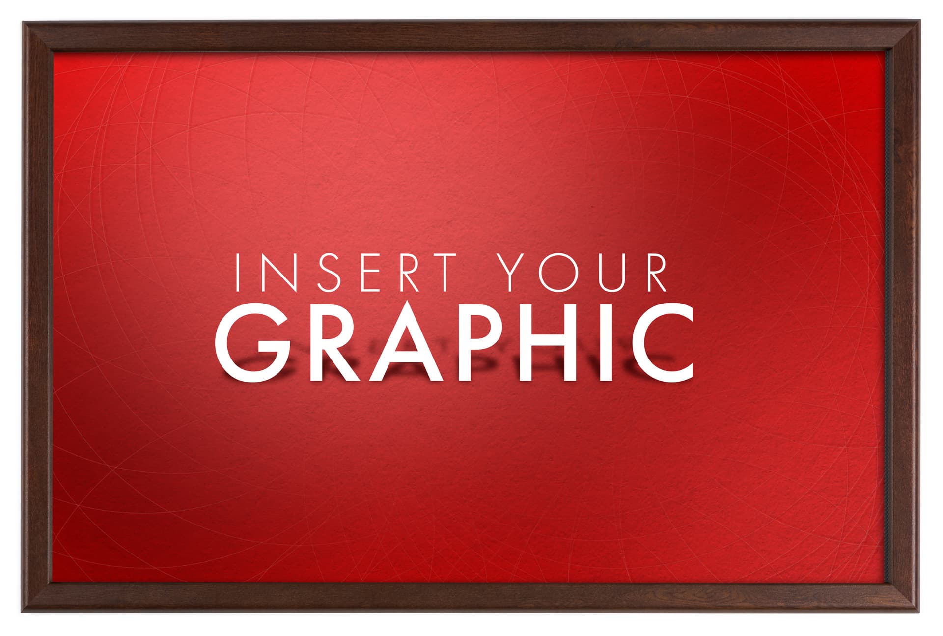 Wood effect wall snap poster frame measures 25 inches wide by 37 inches tall 