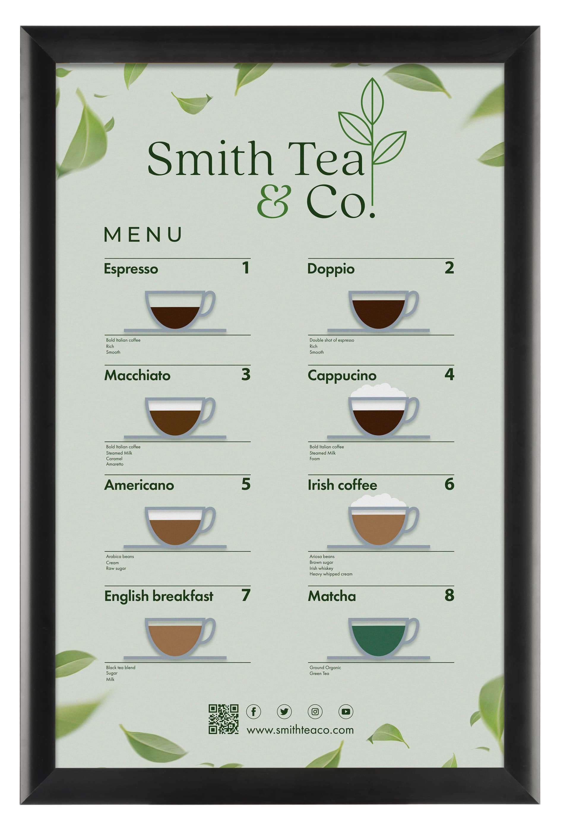 Snap It Poster Frame – Portrait or Landscape Orientation