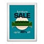 Wall Mounted Poster Holder, Snap Frame, Extra-Wide Profile