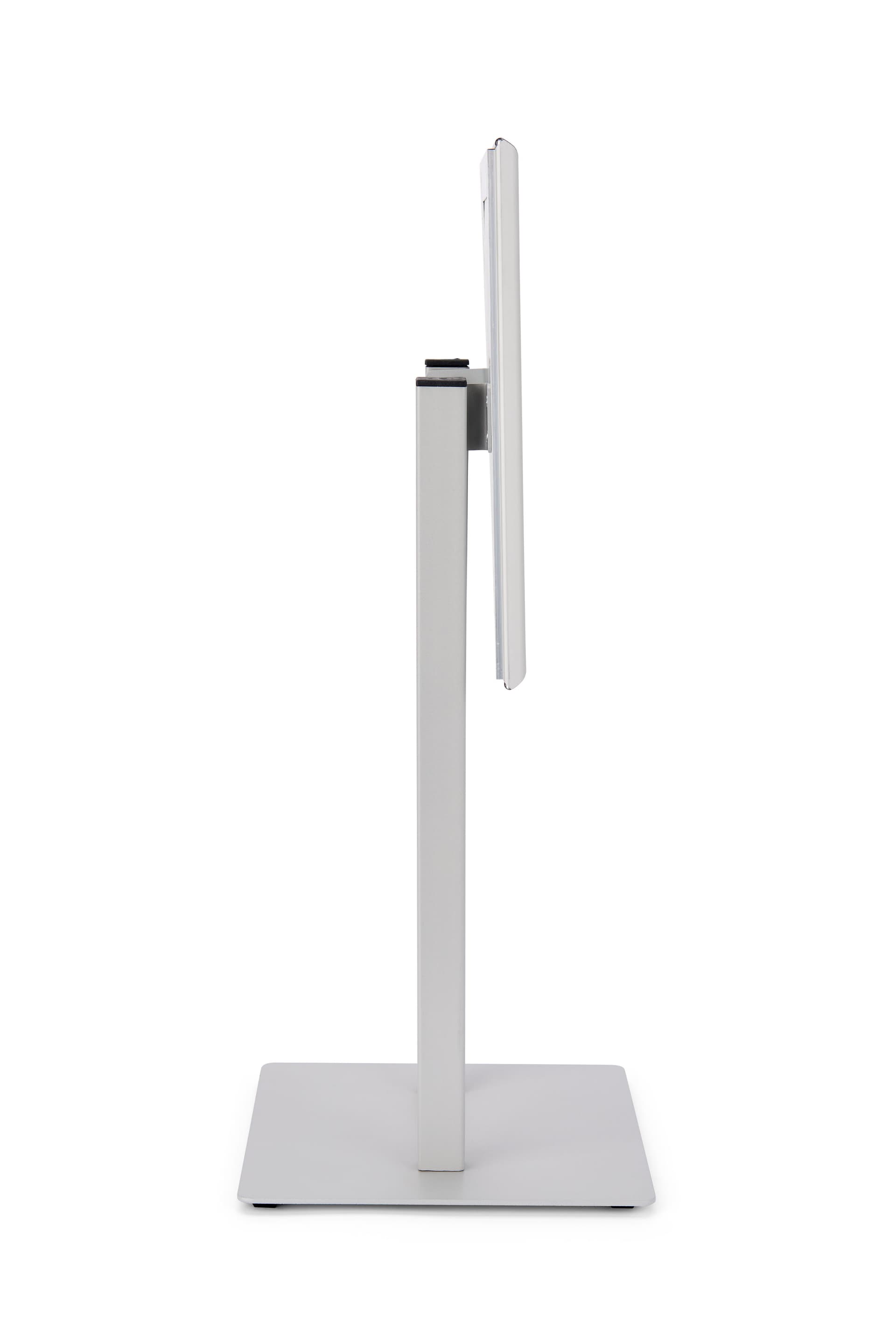 Countertop snap frame in beautiful silver matte finish