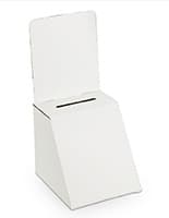 cardboard ballot box
