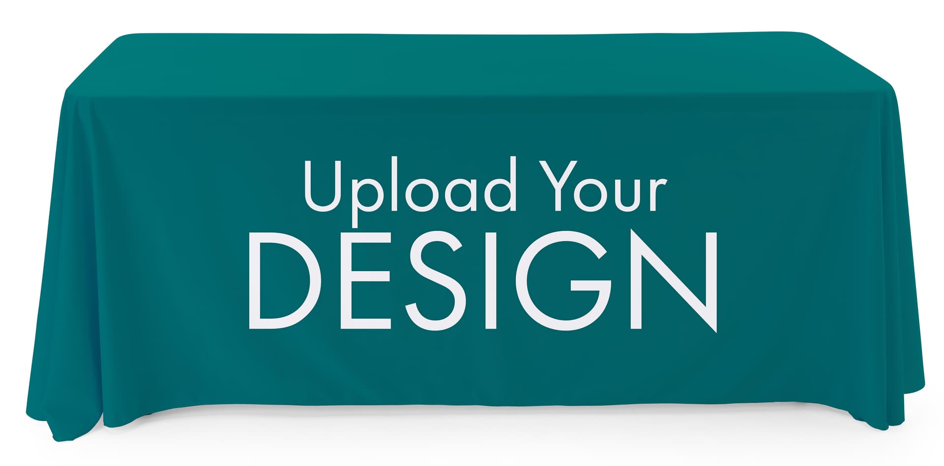 Custom table covers with dye sublimation printing 