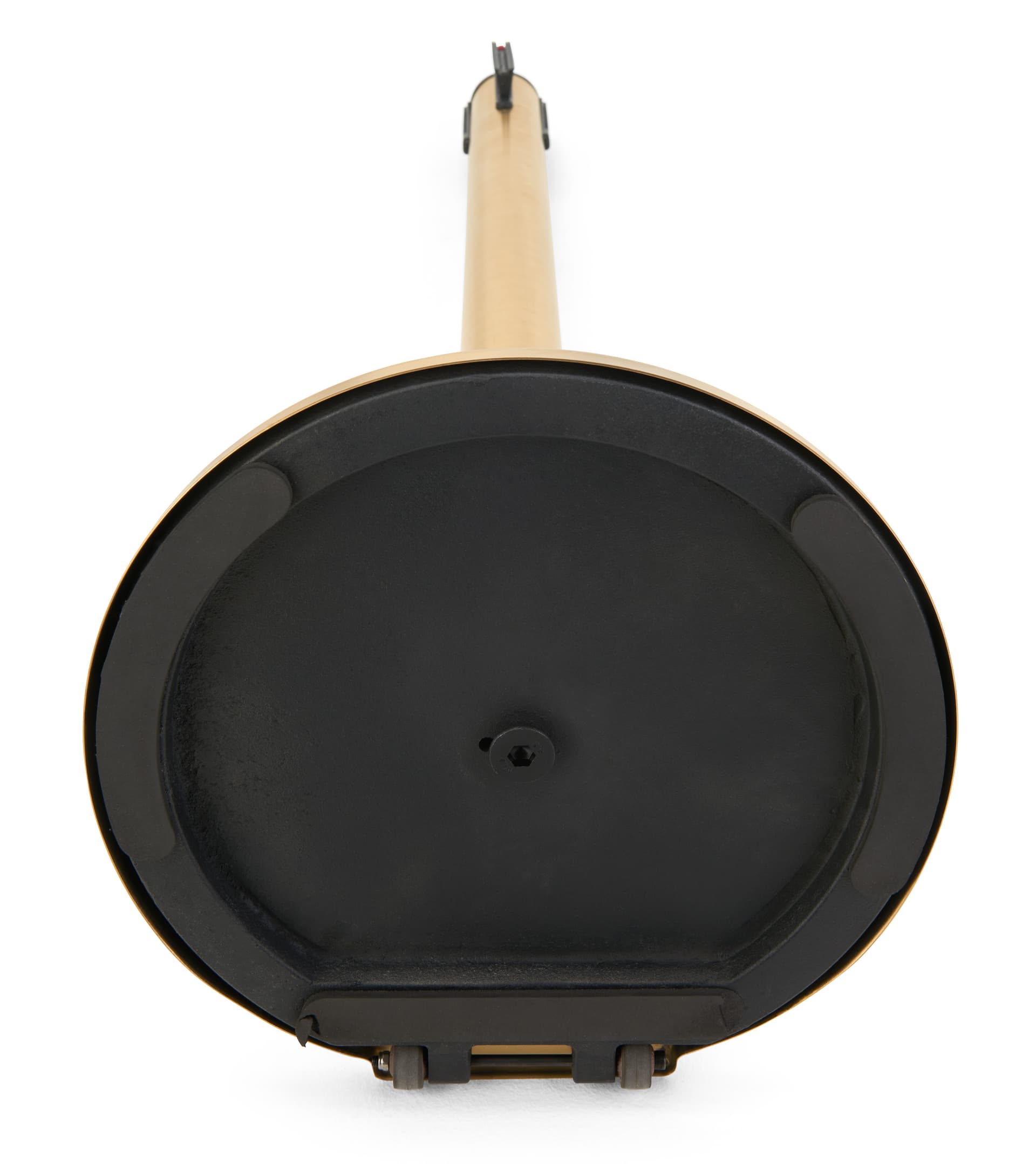 These retractable belt stanchions have a rubber base 