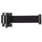QueuePole.Economy Replacement 6.5' Stanchion Belt - Black