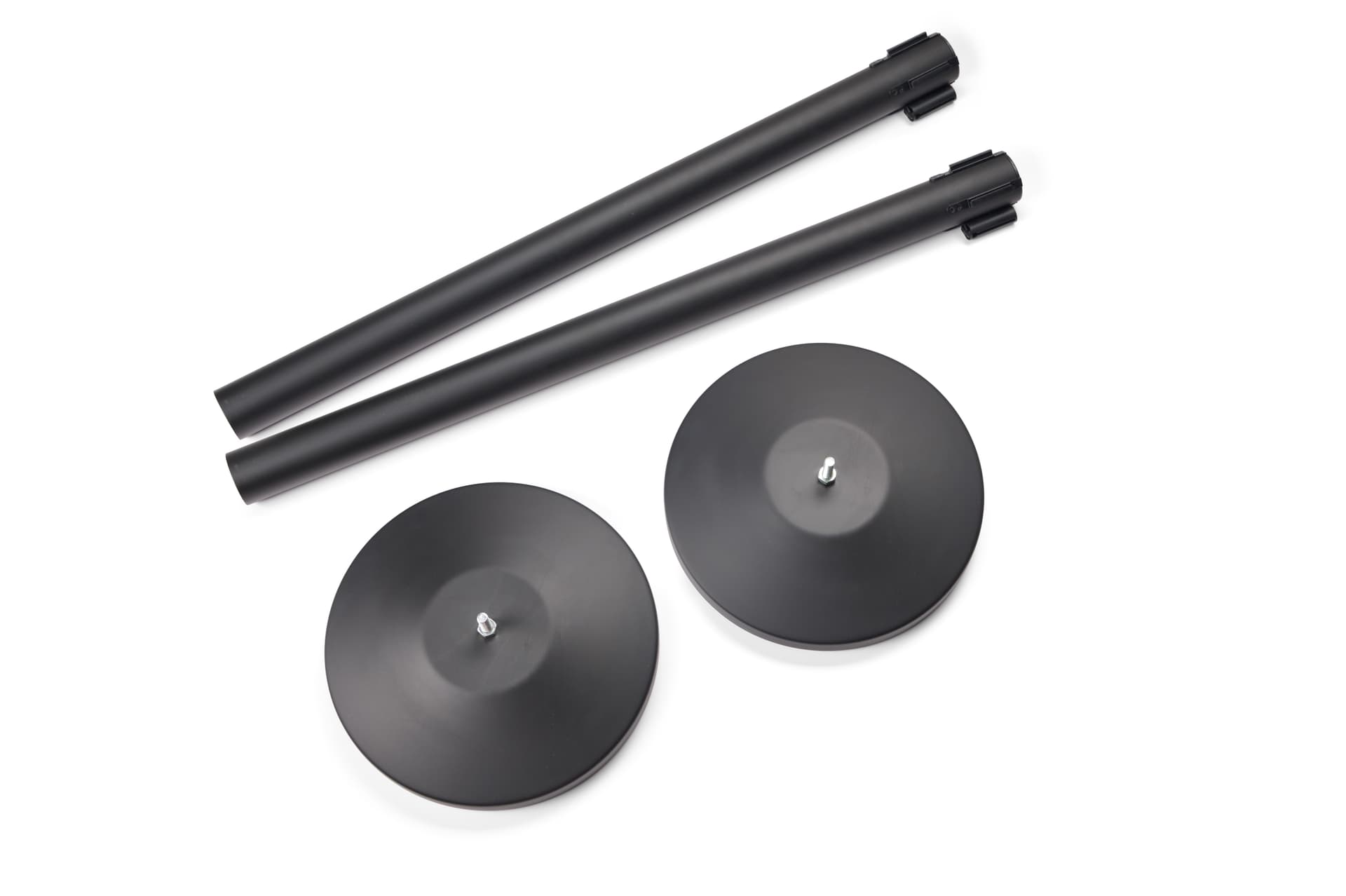 Retractable barrier post with easy assembly