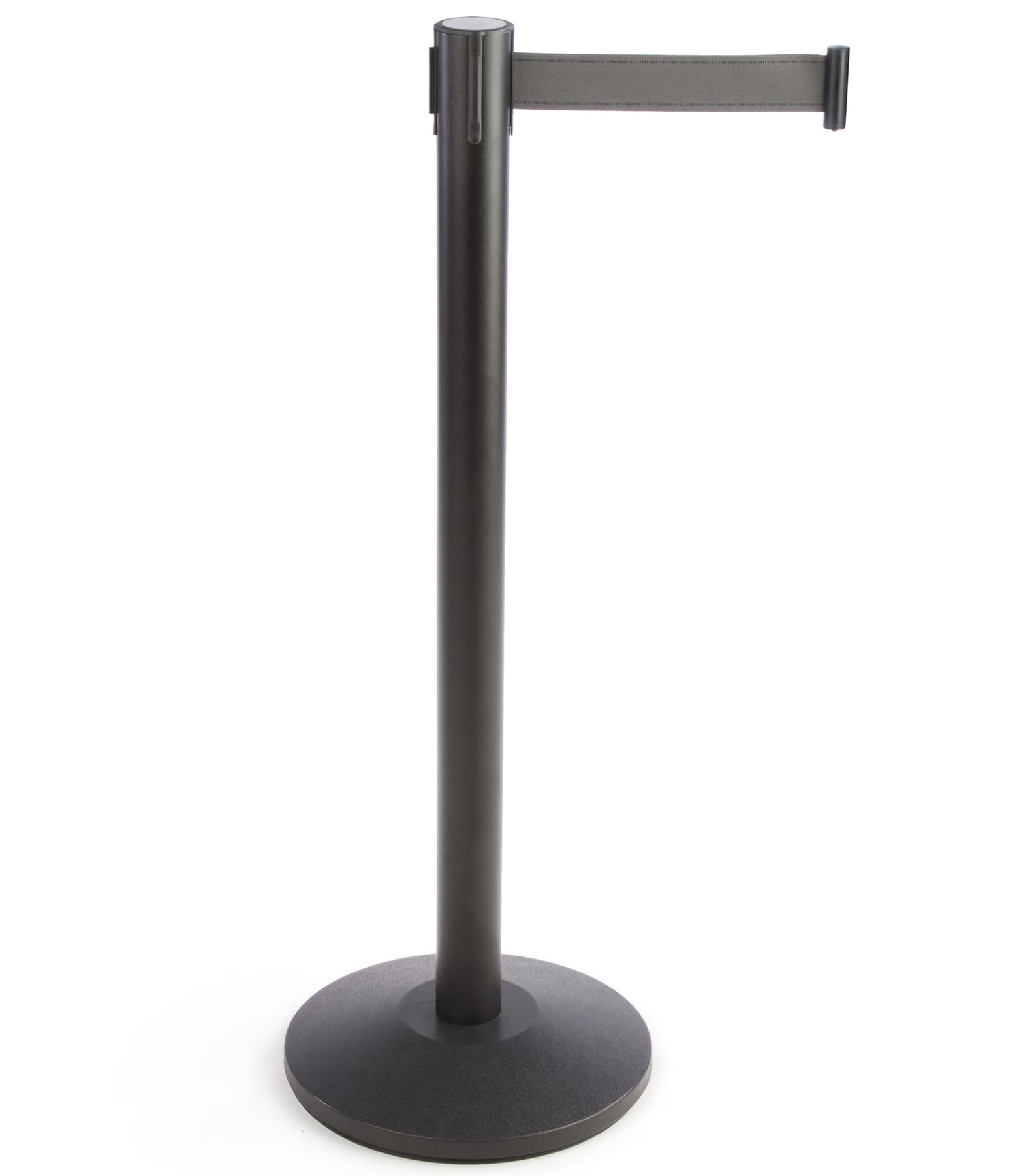retractable barrier post