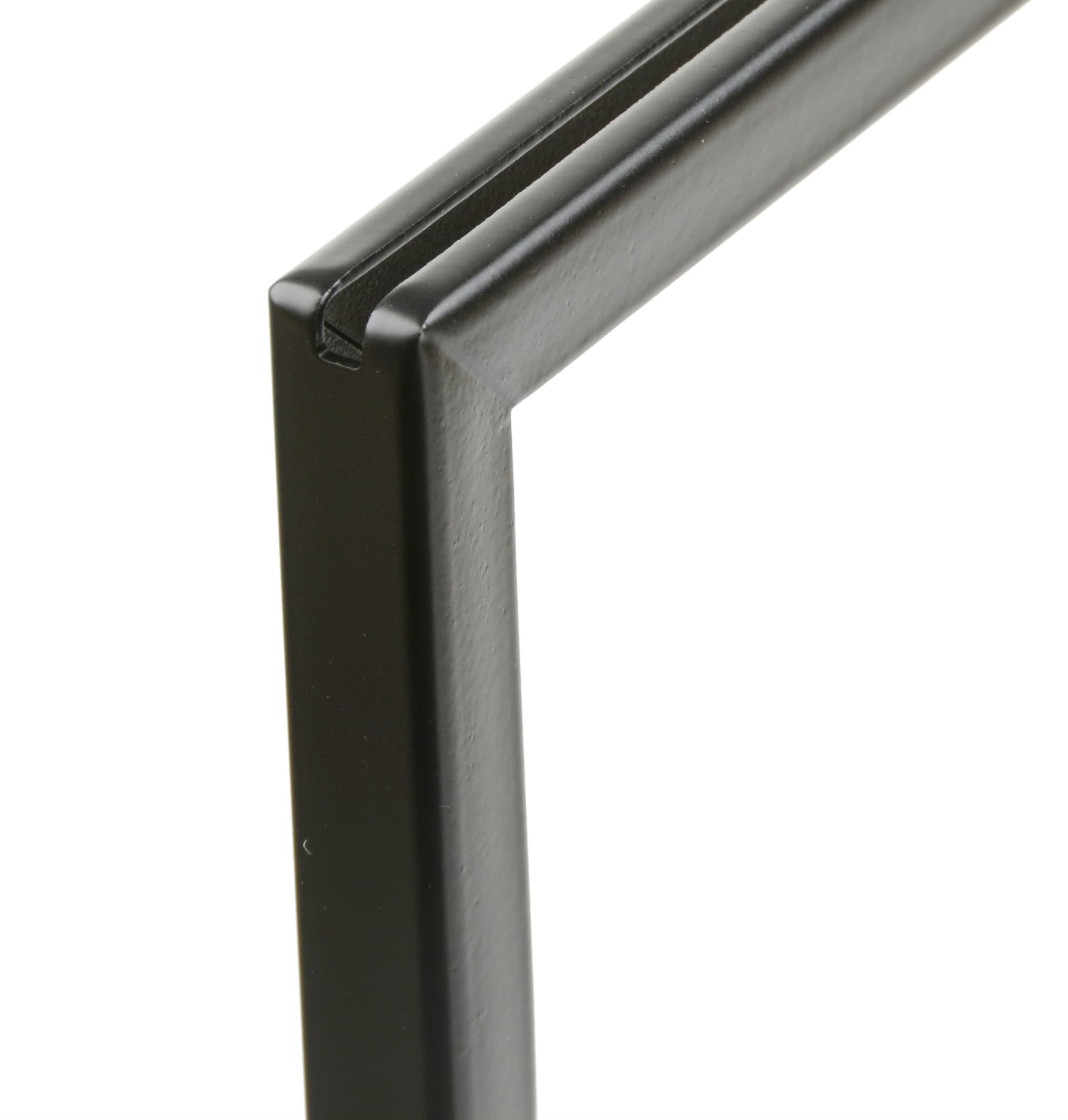 Black 8.5 x 11 Tabletop Sign Stand 
