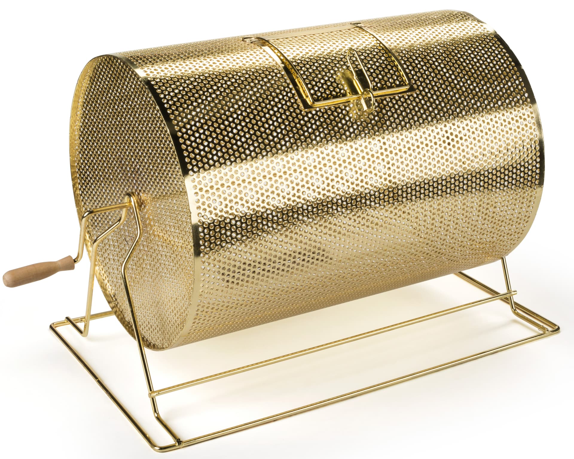 Perforated Brass Raffle Drum
