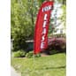 8' Real Estate Feather Flag w/ Ground Spike