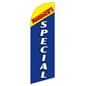 Replacement “MANAGERS SPECIAL” Graphic for REMGRSPBL 8' Feather Flags - Blue