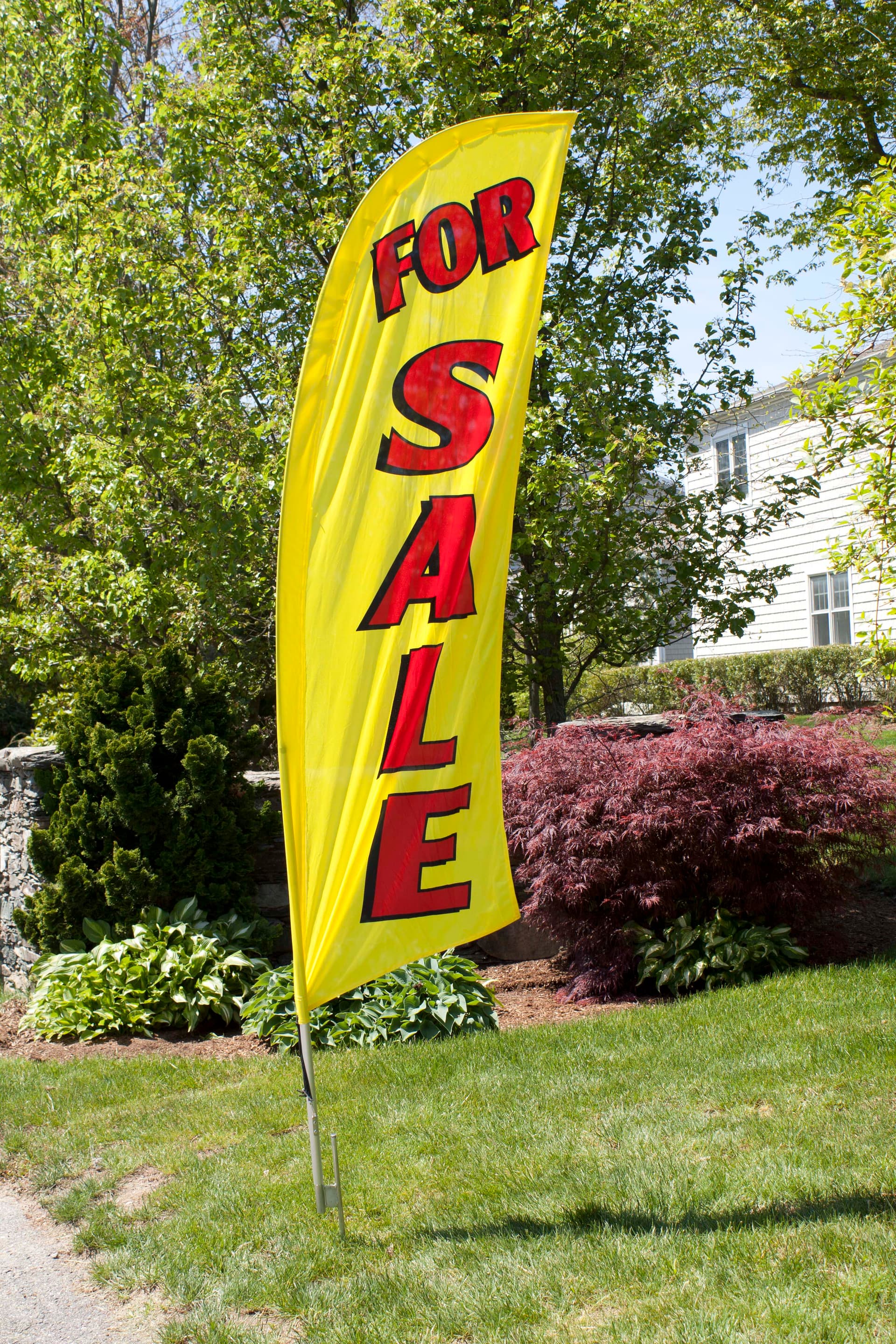 Sale Business Flags | 8' Flag Includes Ground Spike | Displays2Go