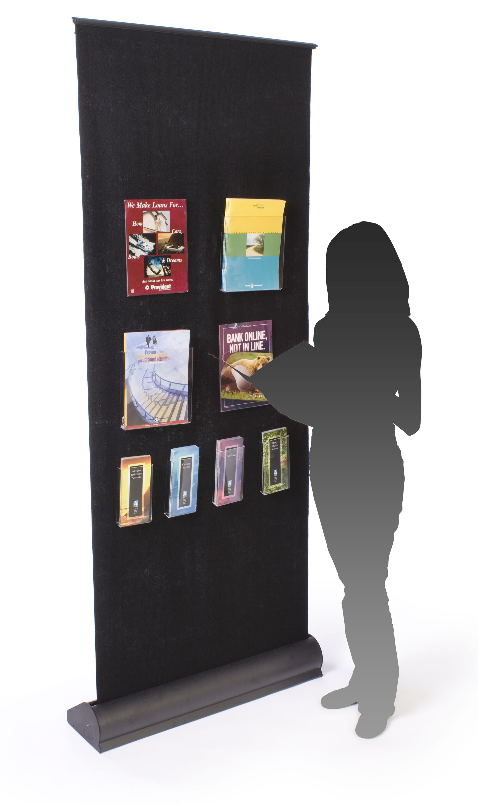 retractable banner stand