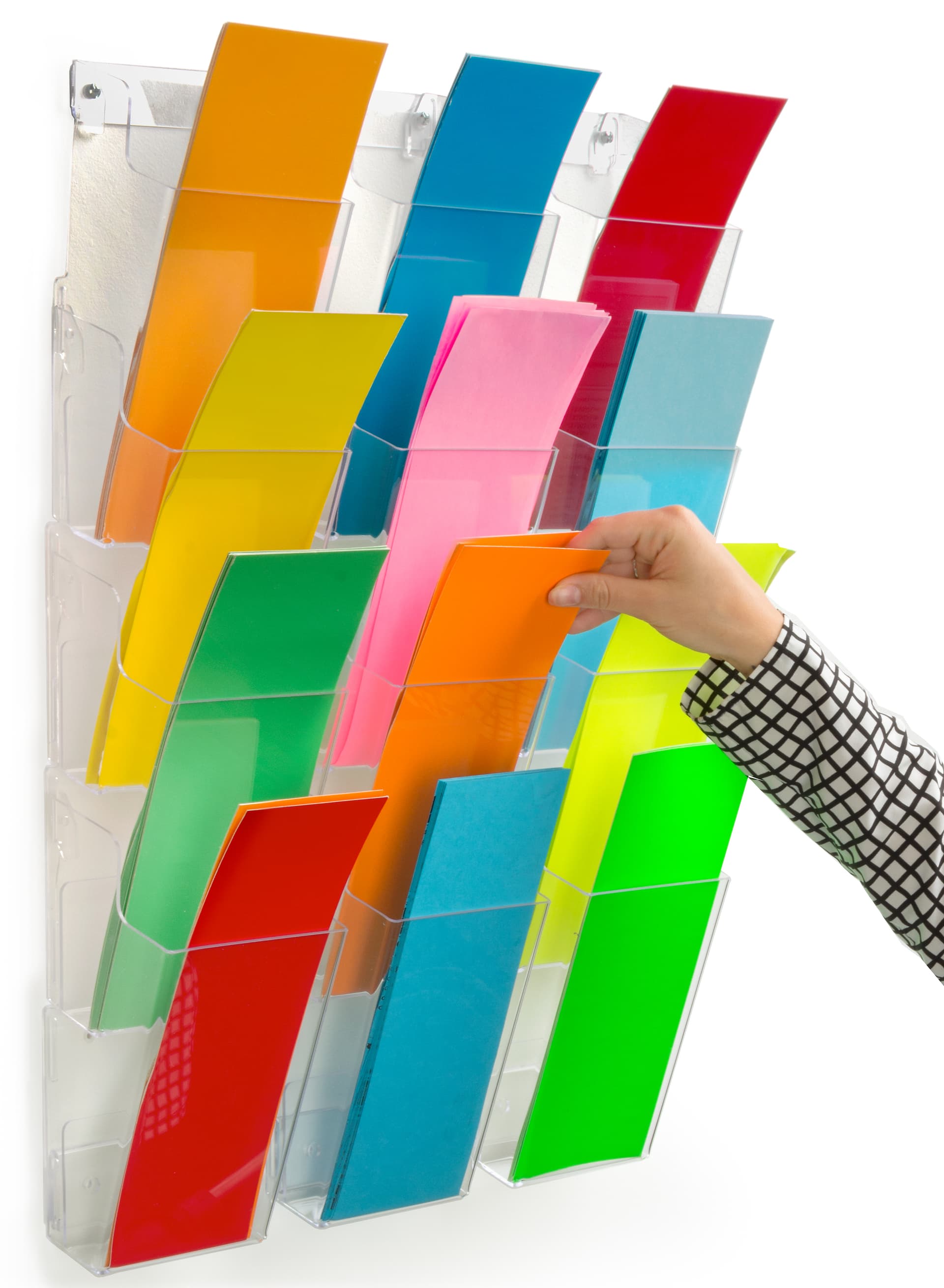 Wall Pamphlet Holder