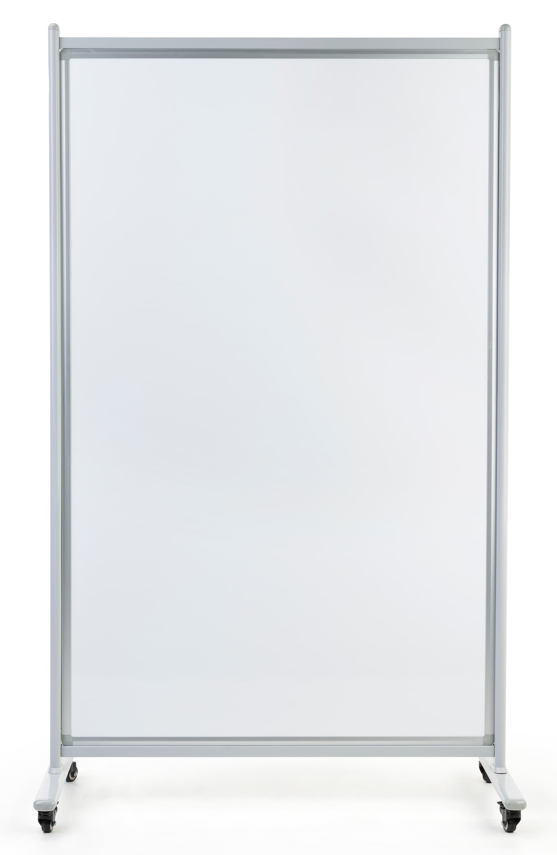 40 inches x 70 inches dry erase rolling room divider