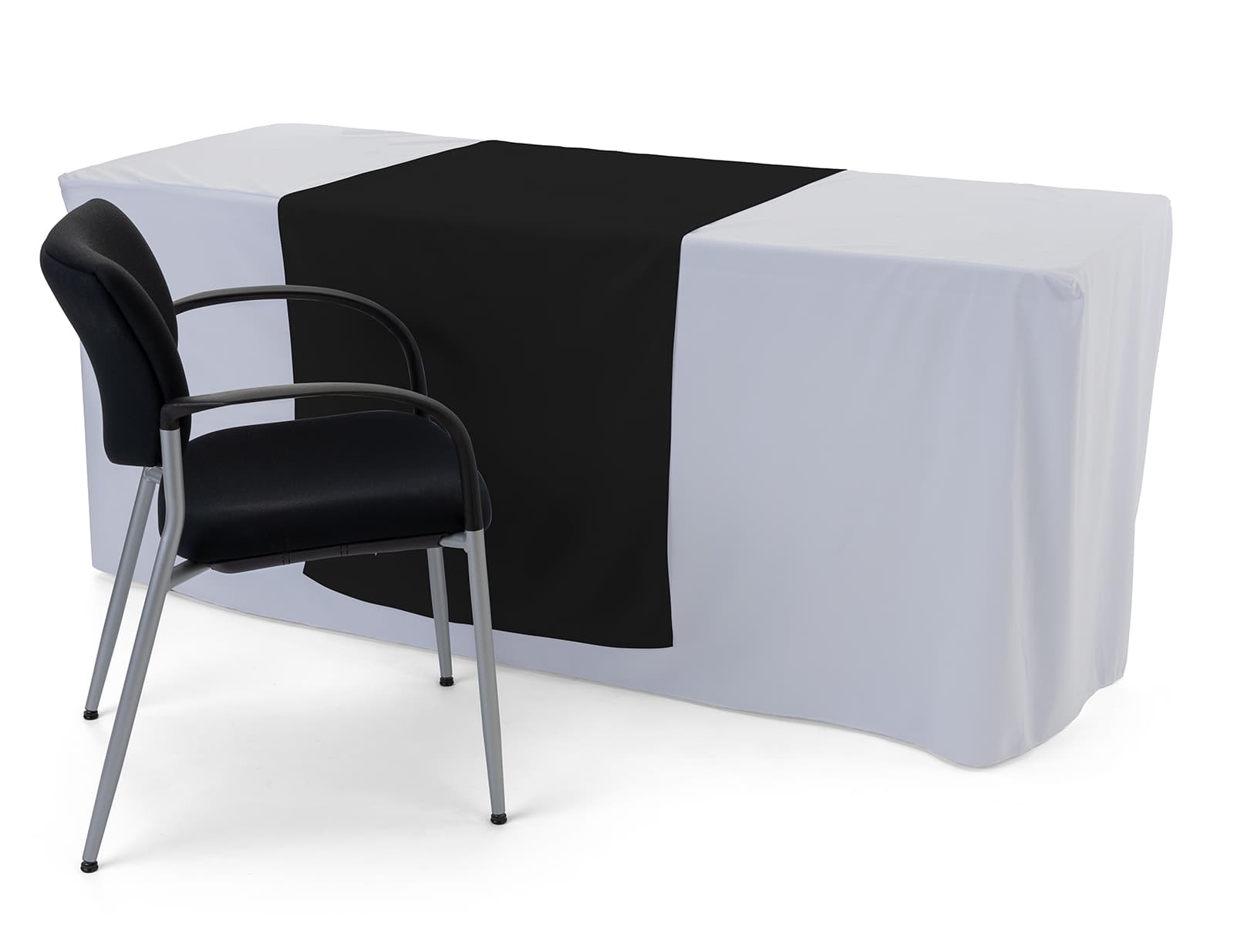 Black table runner