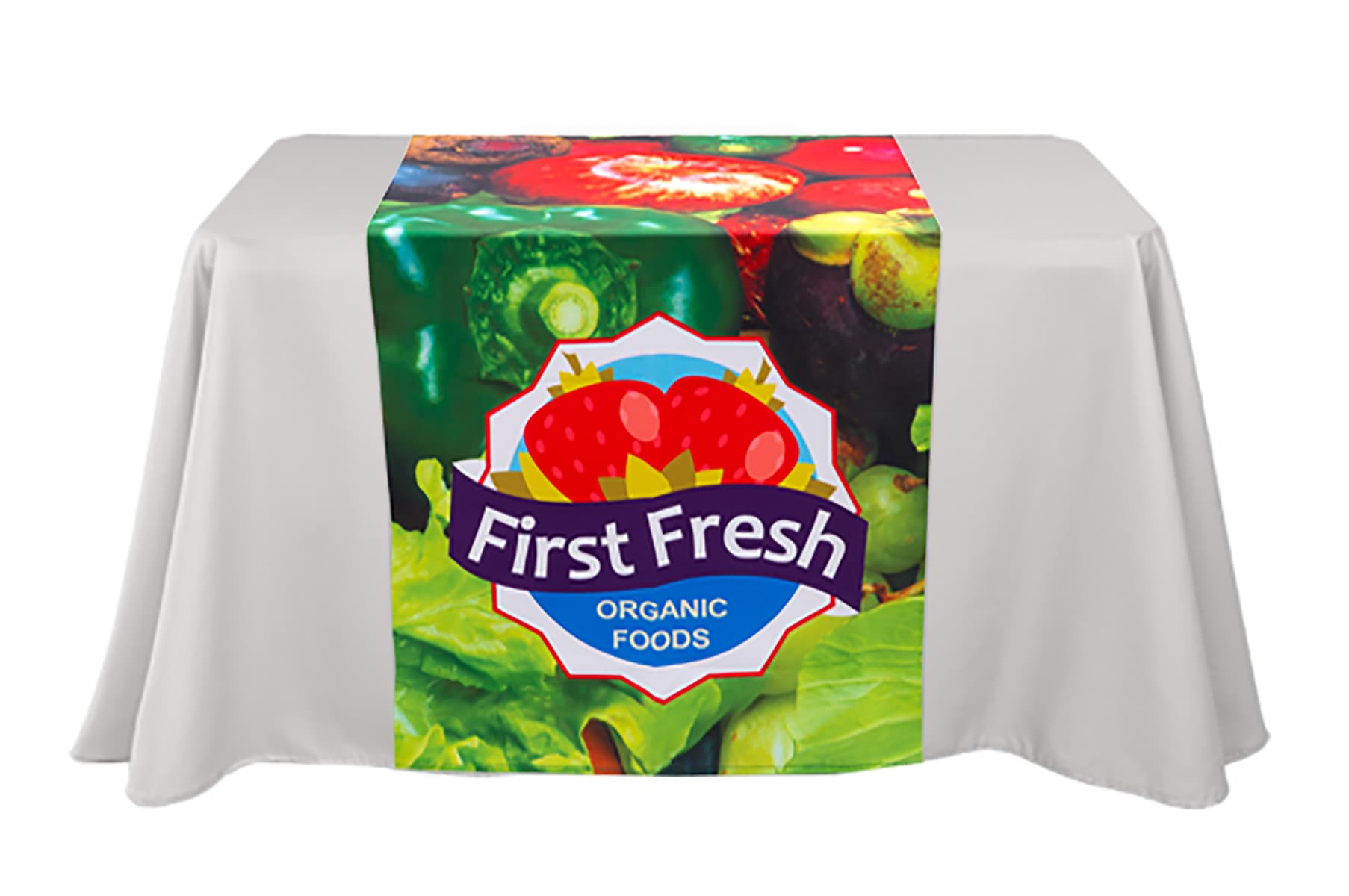 30 inch wide flame retardant custom table runners