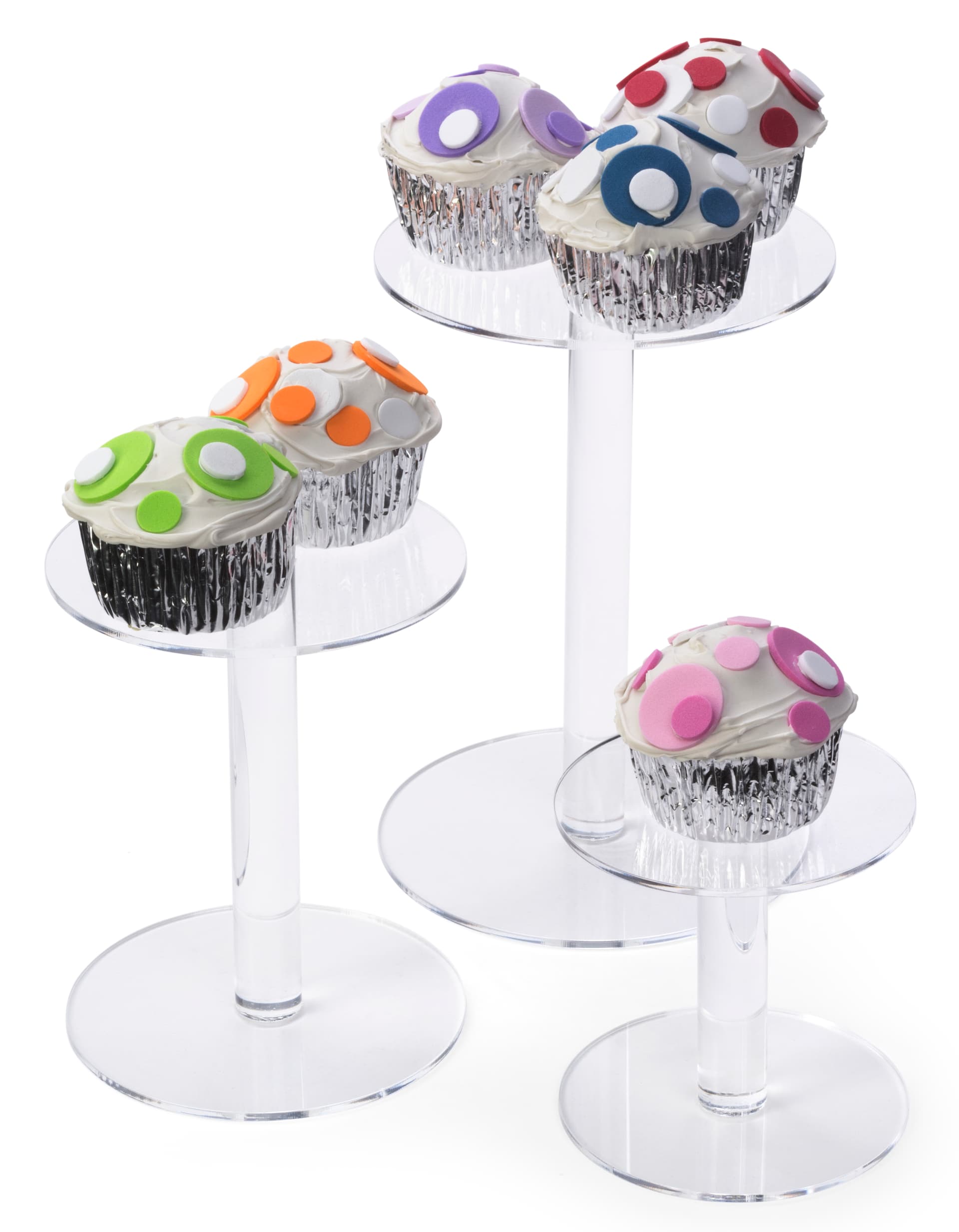 Food Service Acrylic Pedestal Risers