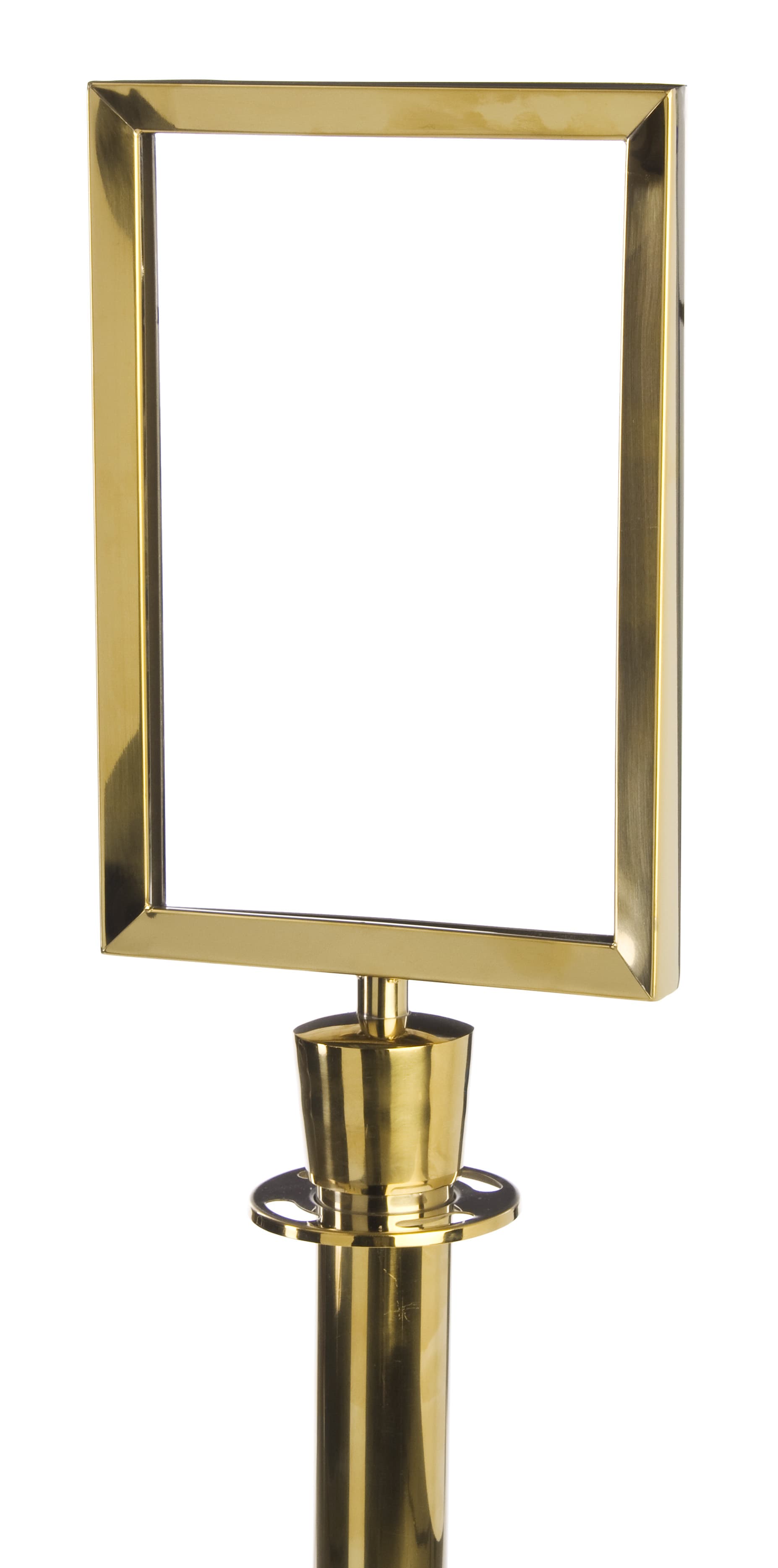 stanchion sign