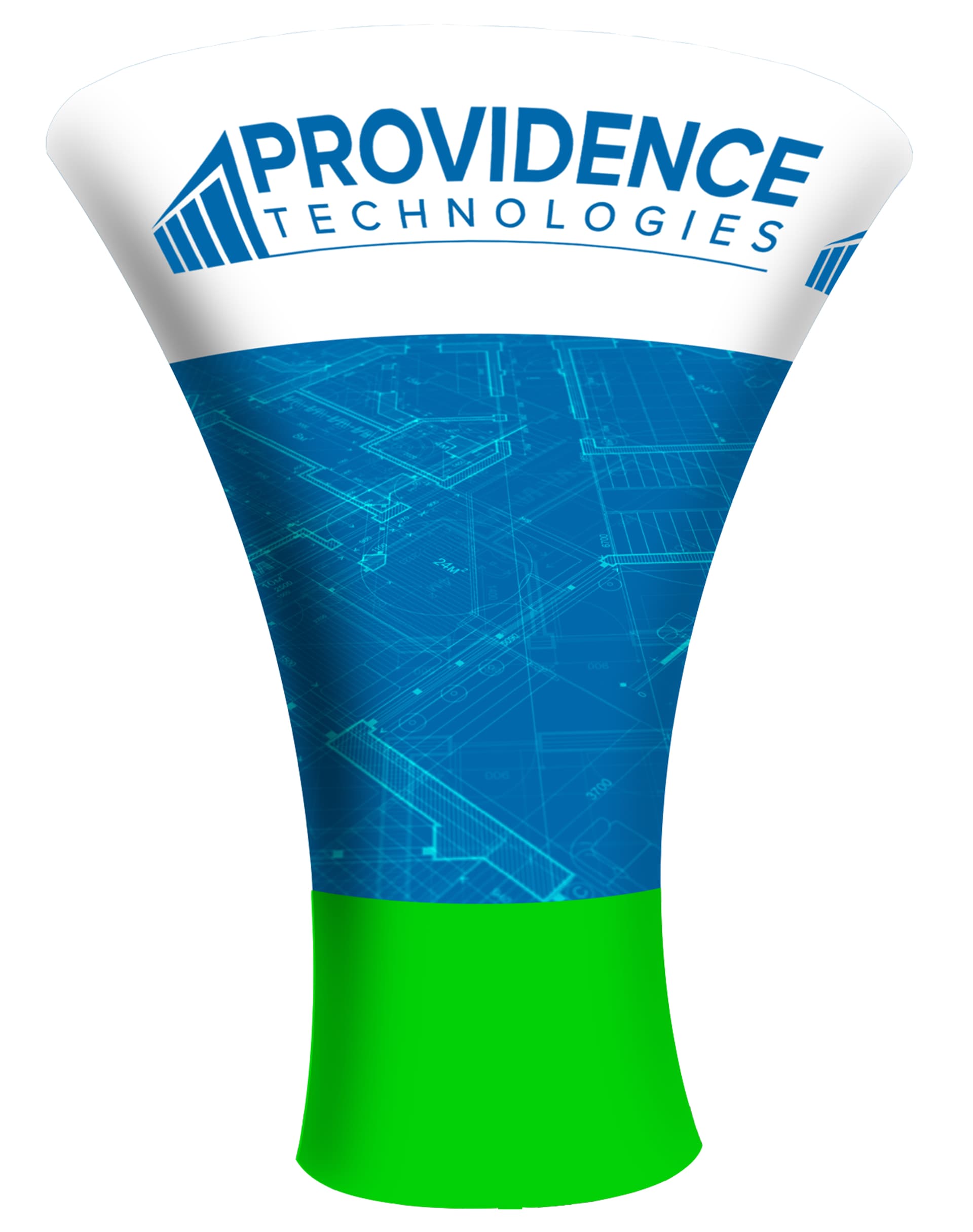 Custom cyclone divider graphics for CY1DSG with stretch polyester