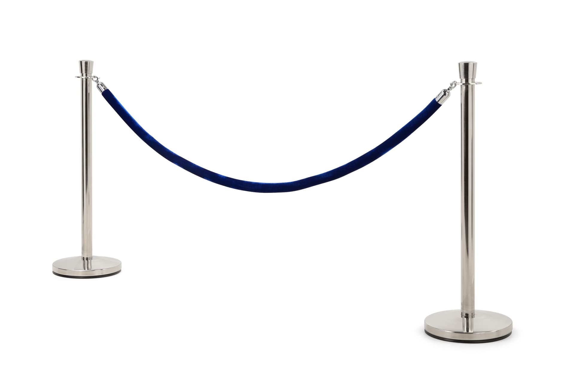 Stanchion post with elegant design