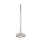 QueuePole 39" Stainless Steel Stanchion Post, Tulip Top Design, Rope Not Included