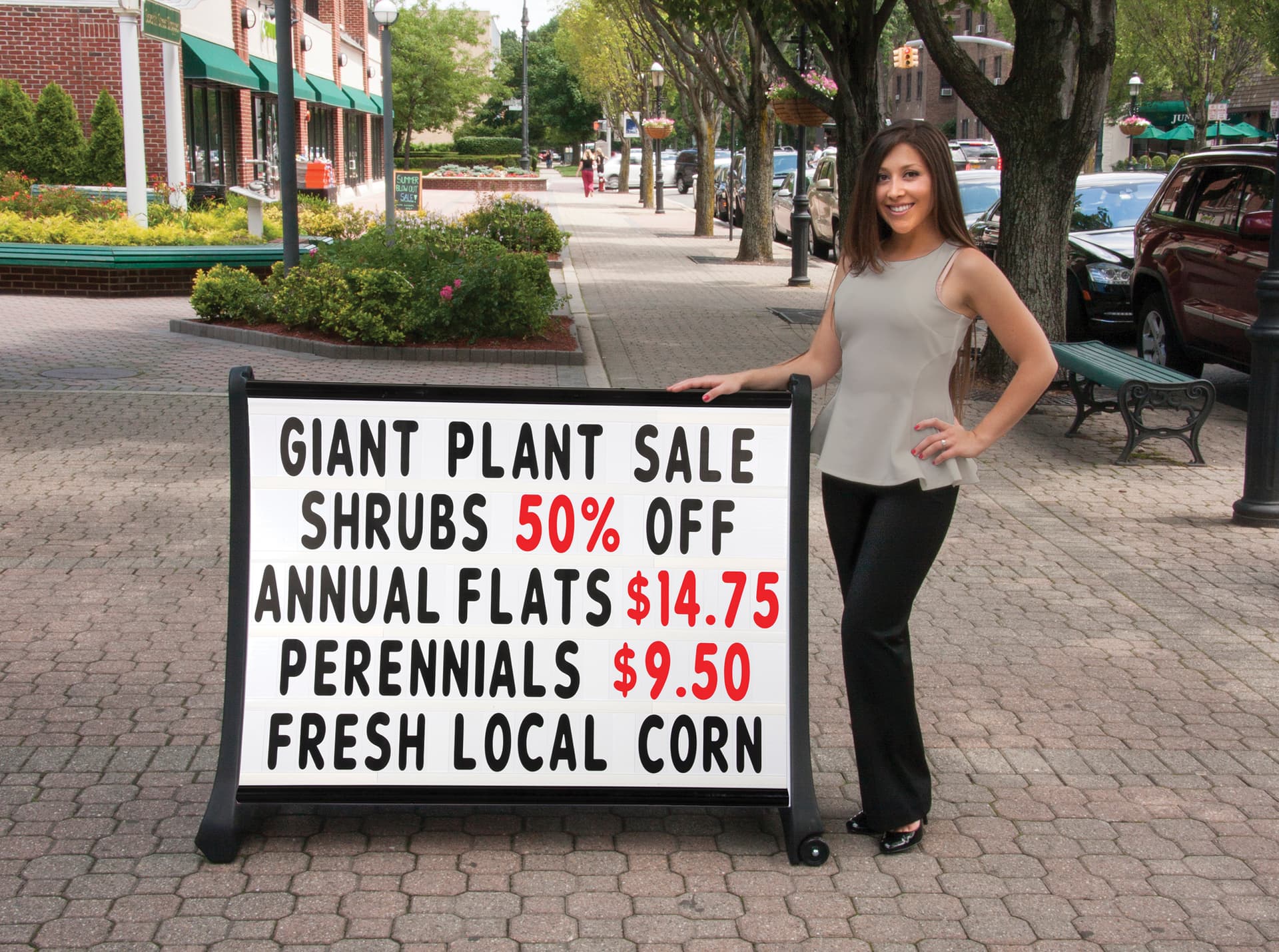 48 x 36 Tilt and Roll Sign