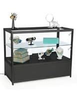 LED Retail Store Counter with 1 Shelf 