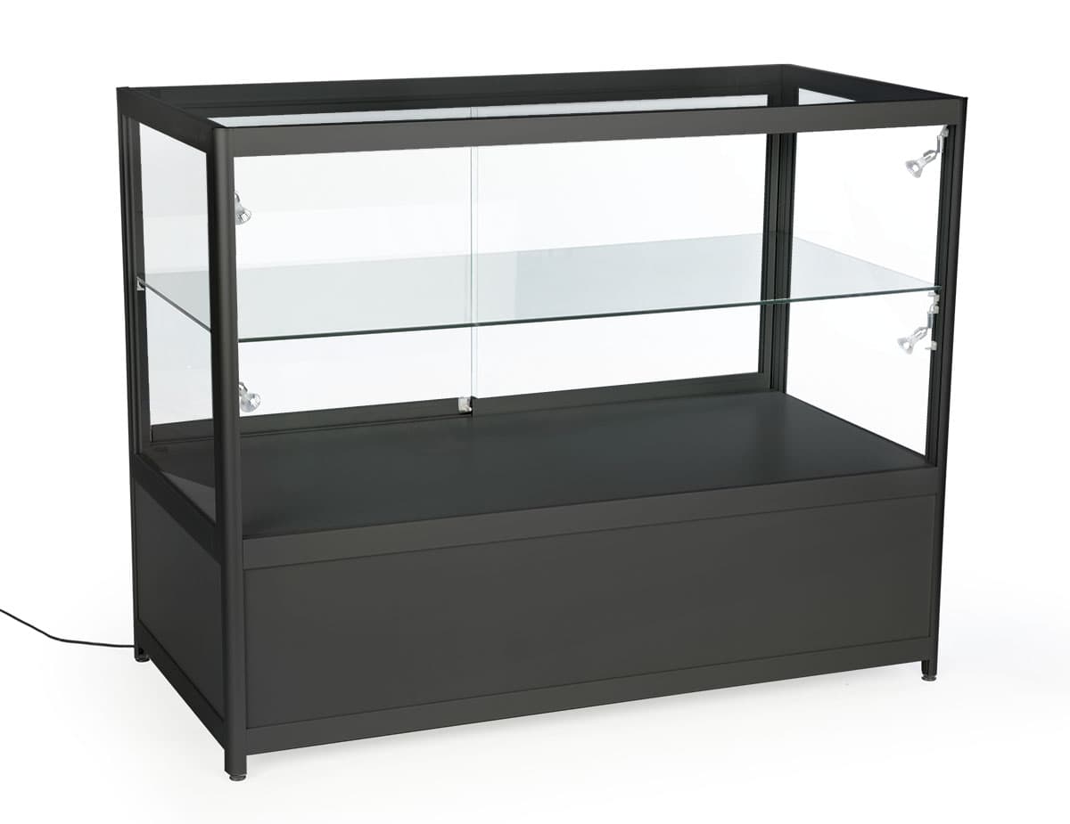 LED Retail Store Counter, 21.25" Shelf Depth