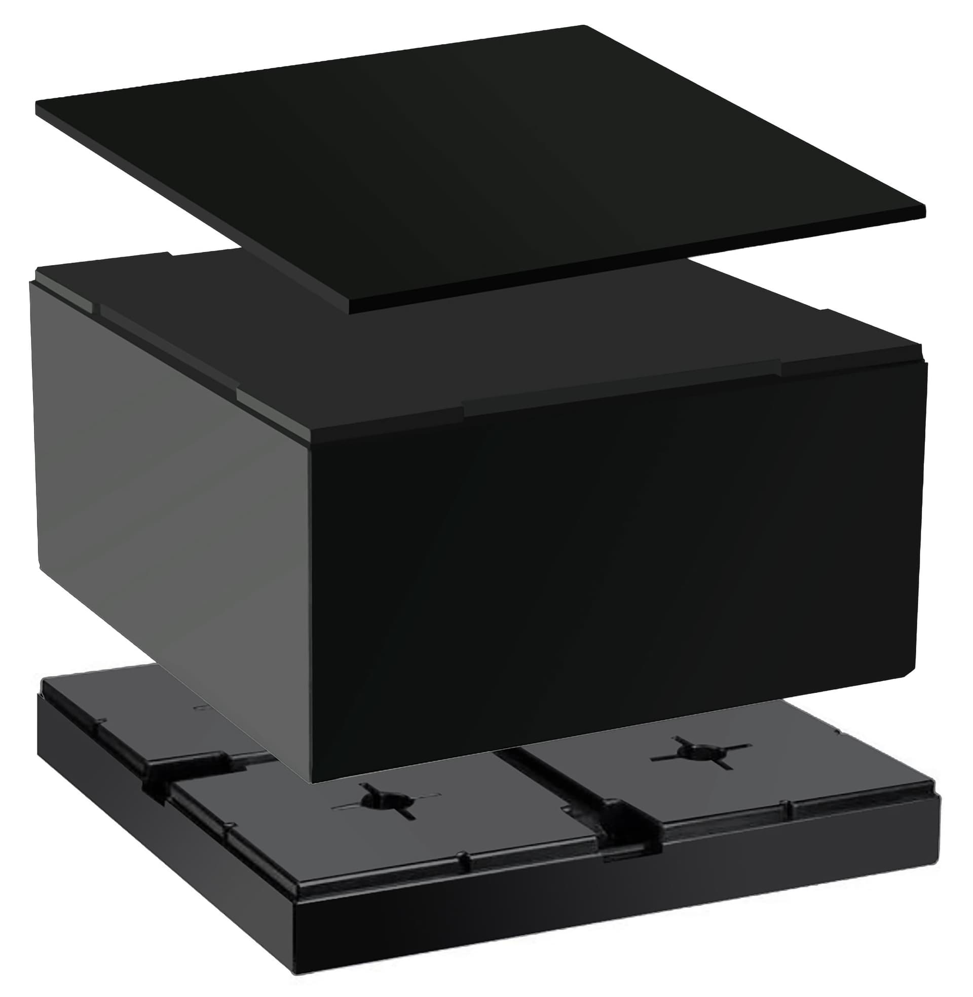riser display set cube components
