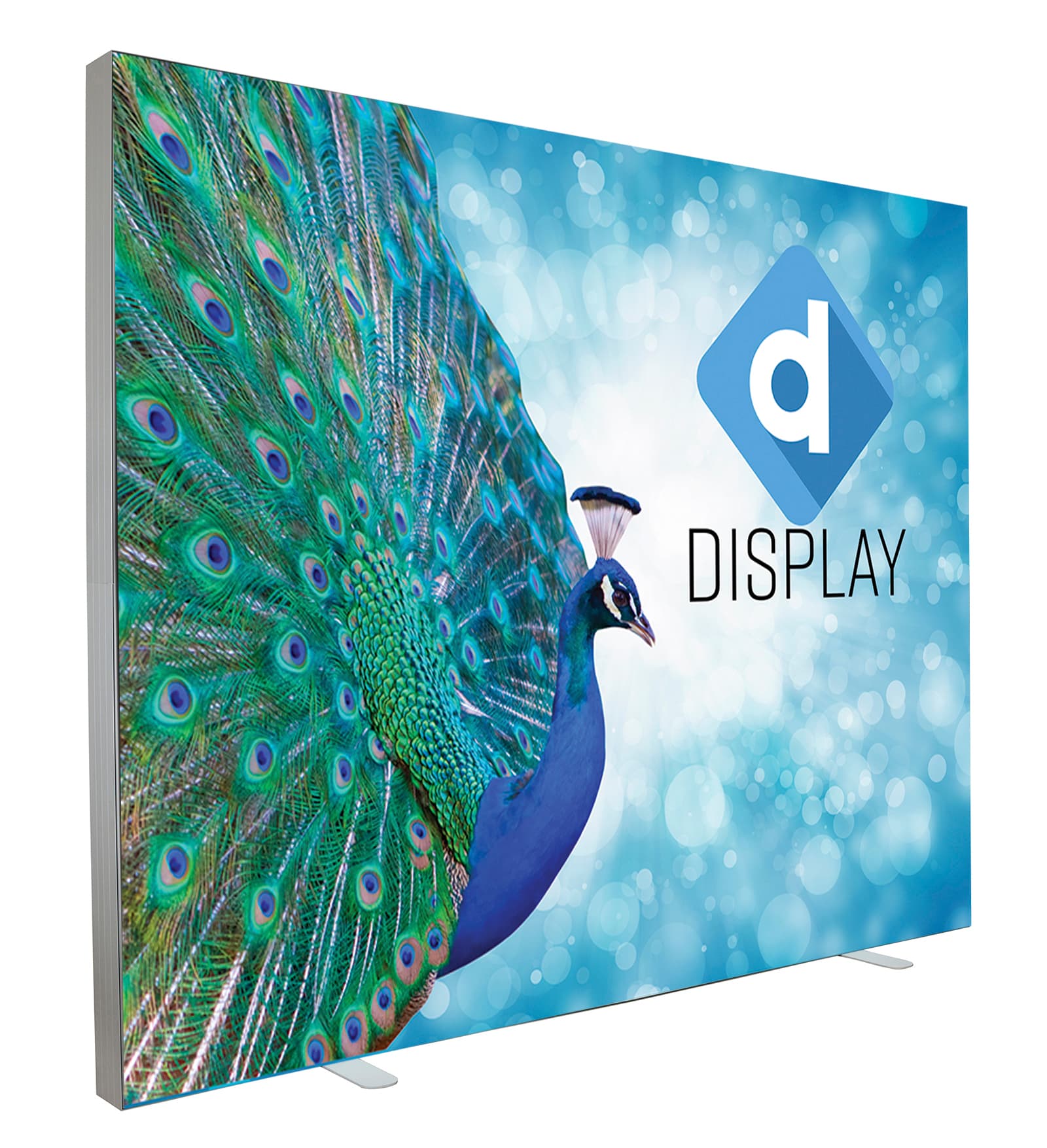 Custom printed SEG backwall with 10' trade show booth kit 