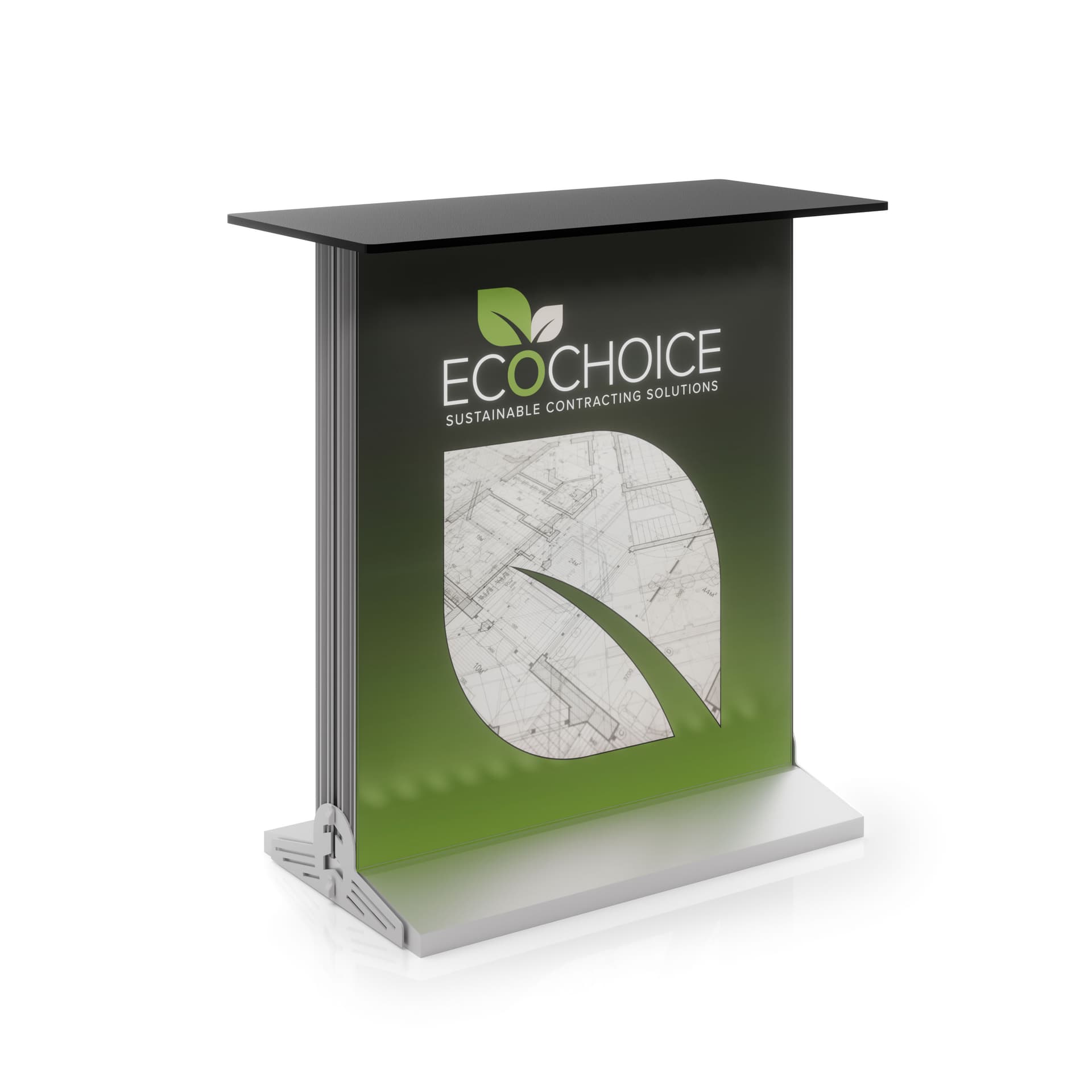 full color SEG lightbox display counter