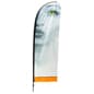 1-Sided Shark Fin Backpack Marketing Banner for BPBS1S