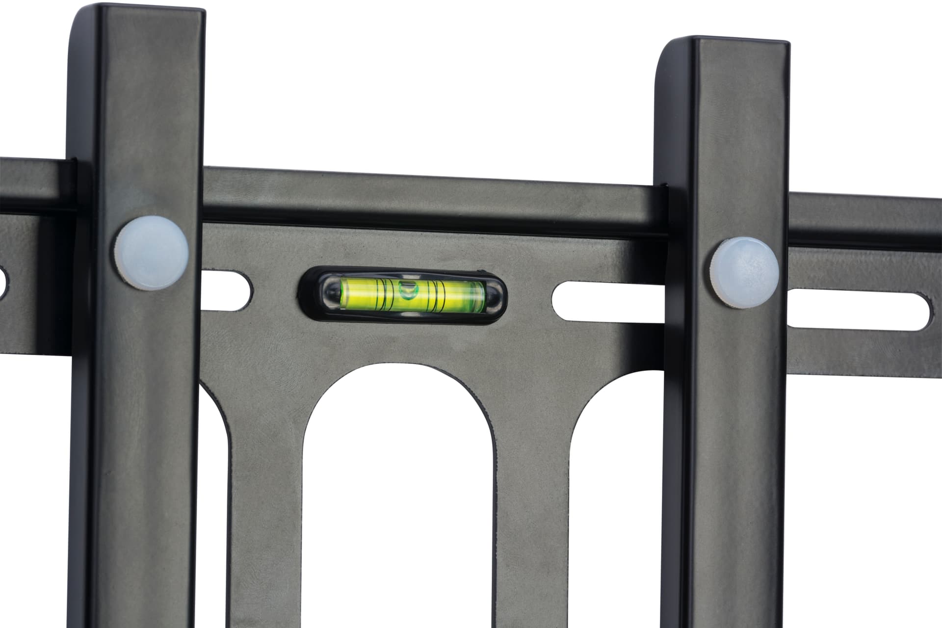 TV Wall Mount with Floating Glass Shelf & Level