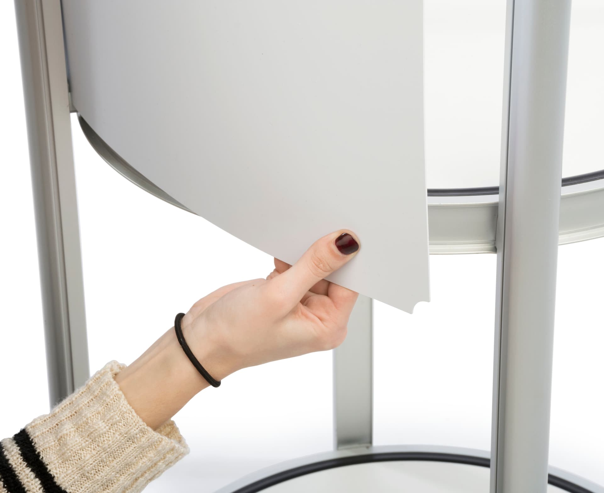 Pirouet portable twist counter  with custom panel arrangement