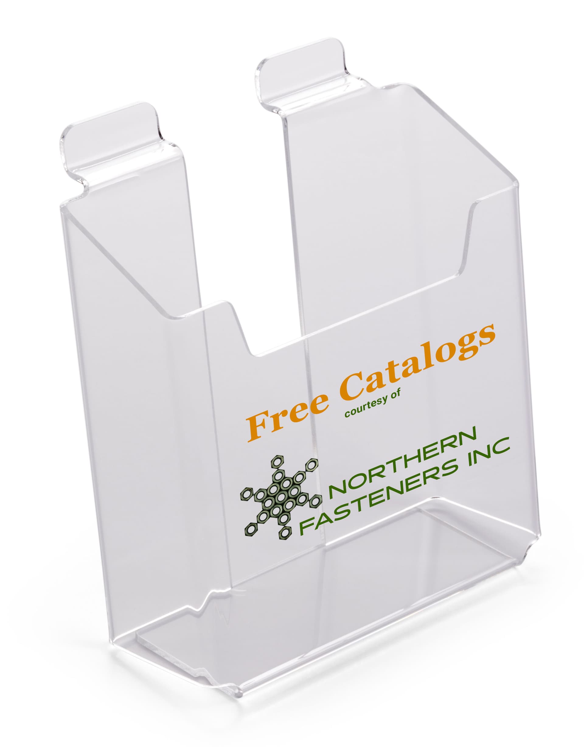 Custom Printed Slatwall Brochure Pocket